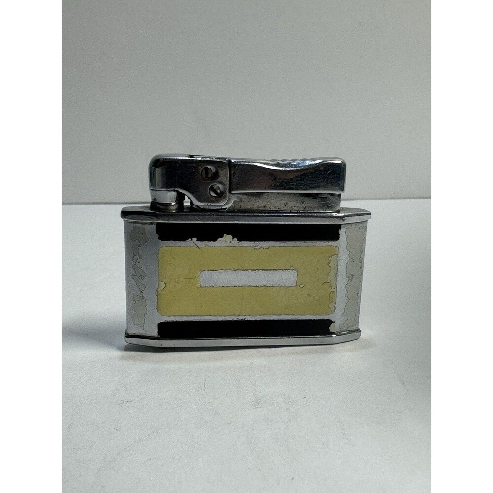 Vintage Rogers Cigarette Lighter Made in Japan Chrome Untested